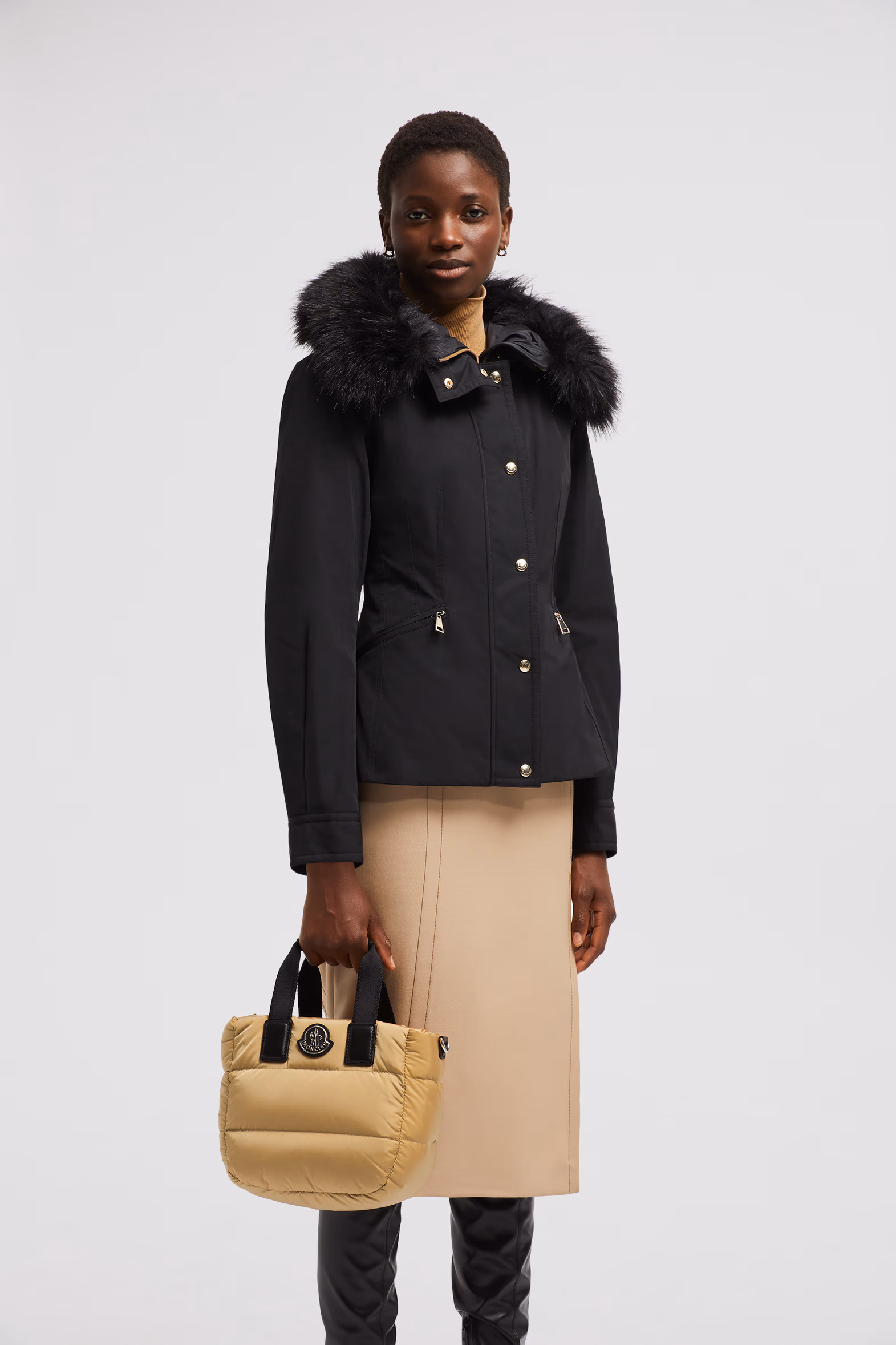 Minibolso tote impermeable Caradoc Mujer Amarillo Oscuro Moncler 2